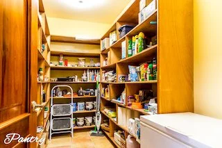 Pantry with extra freezer